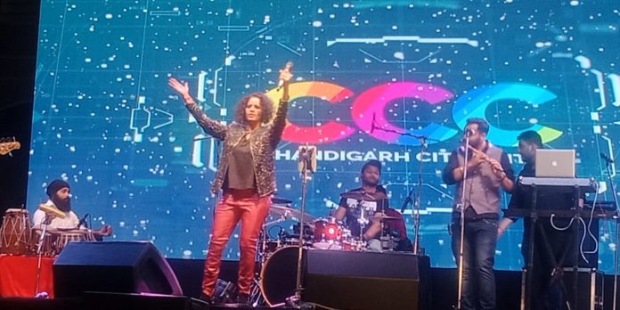 Hamsika Iyer Live Concert held at Chandigarh City Centre