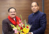 Chief Minister Sh Jairam Thakur called on Sh JP Nadda