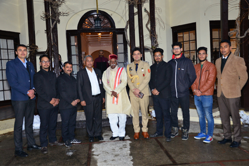 Himachal Governor visits the Retreat building