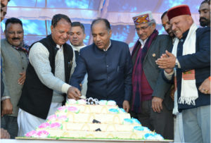 CM during birthday celebration of Hon'ble IPH Minister