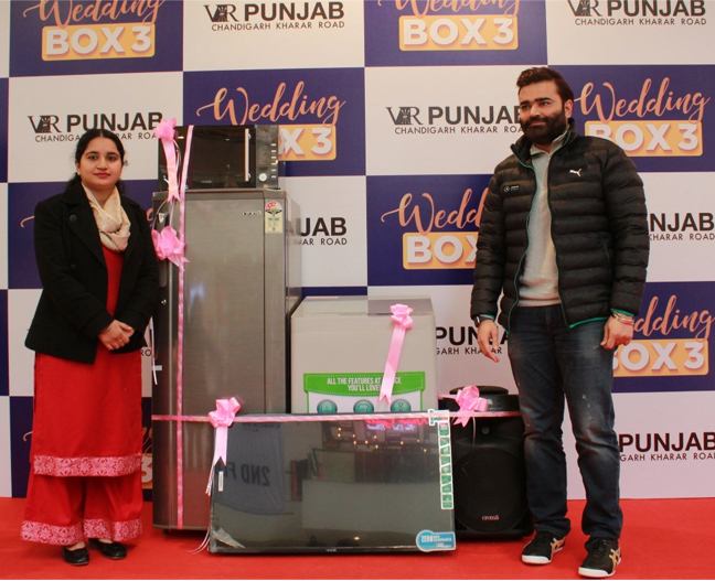 Chandigarh woman wins VR Punjab’s Wedding Box 3