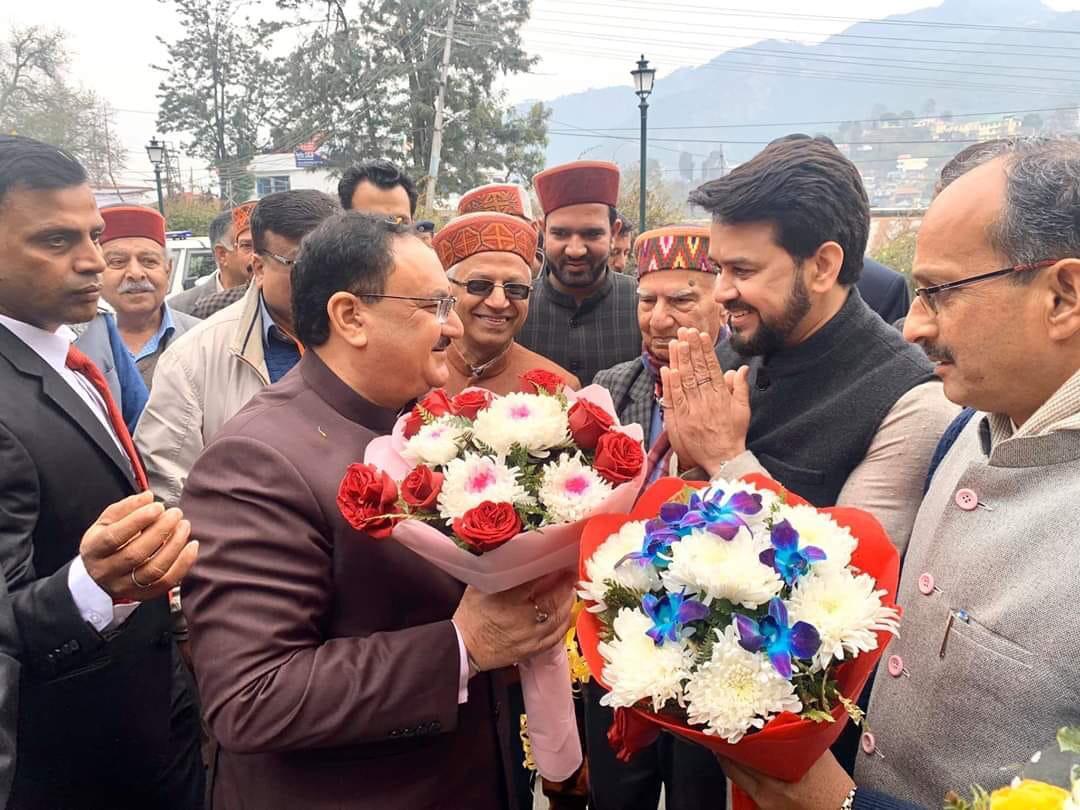 Nadda on two-day visit to Himachal; says never expected to become BJP chief