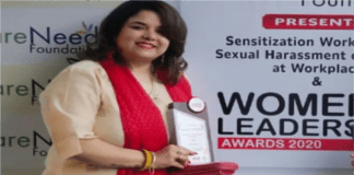 Chandigarh-based social activist gets women leadership award