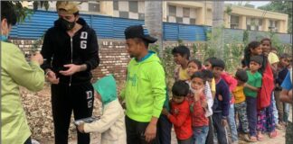 Provide Relief to Needy in Pandemic, Entrepreneur Distributes Meals to Kids