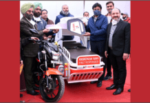 Hero MotoCorp donates First Responder Vehicle to Hoshiarpur health authorities