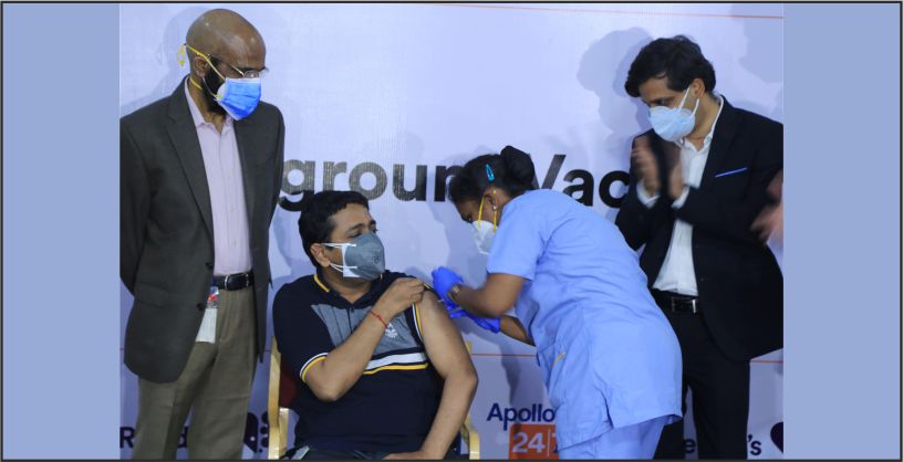 Apollo hospitals delivers Sputnik V Vaccine In Hyderabad
