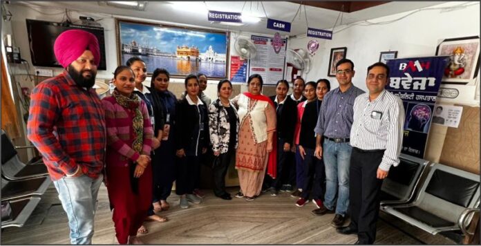 Health check-up camp organized by Baweja Multispecialty Hospital