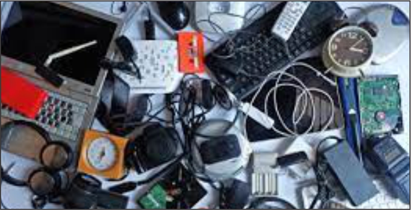 Broken electronic items attracts negative energy 