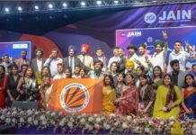 LPU lifted Overall Runner-up Trophy of 36th All India National Youth Festival