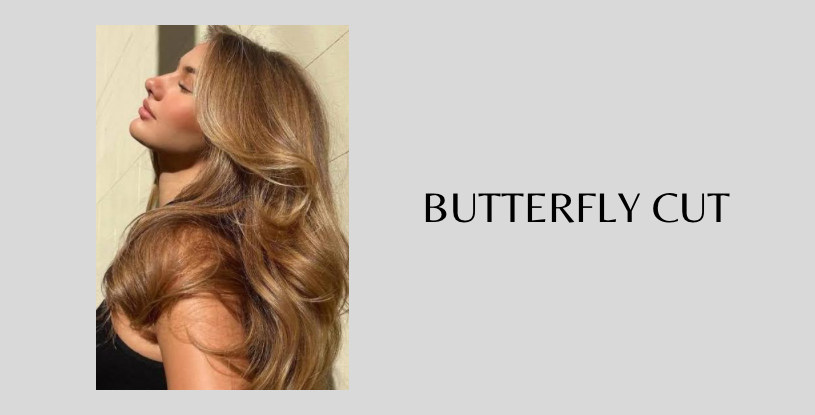 The butterfly hair cut is truly stunning!